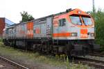 V 330.1 (ex 250 002) der hvle abgestellt im Hamburger ...
