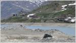 R1646 hat bald den h�chsten Punkt der Strecke, die Station ...