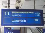  Meine Damen und Herren am Gleis 10, bitte beachten Sie: ...