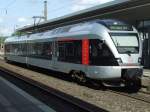 Ein 2-teiliger ET 426 Flirt am 19.06.2009 in Bochum Hbf. ...