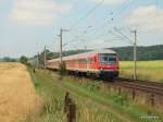 RE 21416 aus Hamburg Hbf wird am 29.06.09 au�erplanm��ig von ...