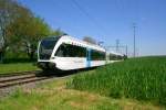 THURBO-GTW RABe 526 780 am 12.5.2008 als S30 Weinfelden - ...