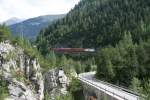 RE Chur - St. Moritz mit Ge 4/4 643 am ...