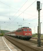 115 332-9 mit EC ...  Stefan Wohlfahrt 01.07.2009