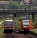 Der Eine kommt und der Andere geht. 628 323 kommt ...