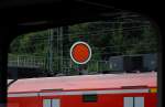 Grauer Betriebsalltag auf der Main-Weser-Bahn. Ganz Gie�en fest in der ...