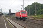 185 376-1 als Tfzf am 27.6.2009 durch Kreiensen  ...