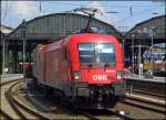 1116 008 mit dem TEC40672 nach Aachen West bei der ...