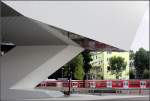 Ein Automuseum mit Bahnanschluss: das neue Porschemuseum direkt an der ...