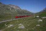 Der erste Nord-S�d-Bernina-Express ist ...  Jonas Schaufelberger 03.07.2009