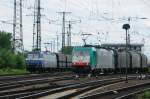 Doppelausfahrt aus K�ln-Gremberg: Lok ...  Helmut Dimitroff 03.07.2009