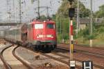 115 293-3 mit Autozug ...  Olaf Engfer 04.07.2009