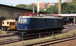 E18 047 ist am 04.07.2009 anl��lich des Sommerfestes auf dem ...