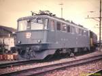 SBB Ae 6/6 11427 - Basel - 14.03.1988  ...