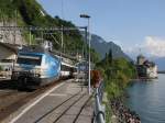 Die Re 460 024 ...  Christian Maier 05.07.2009