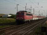Einfahrender Eurocity 378 Wien-Binz mit der Stammlok 115 332 in ... Einfahrender Eurocity 378 Wien-Binz mit der Stammlok 115 332 in ...