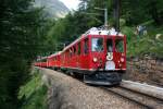 Als Abschluss meiner Bernina-Serie ein Bild vom Bernina-Express 972 unterhalb ... Als Abschluss meiner Bernina-Serie ein Bild vom Bernina-Express 972 unterhalb ...