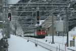 Der nur an Samstagen verkehrende IR 2255 war am 6.12.2008 ...