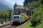 Re 486 506 mit ...  Tobias Schuminetz, Hirschau 05.07.2009