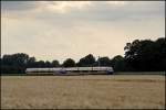 Zwei VT7xx der NordWestBahn sind zwischen Warendorf und Beelen als ...