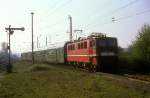 br-142-e-42-dr-242 242 141  Leipzig bay Bhf  06.04.90