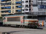 BB 22200 Die BB 22345 am 30.06.2009 in Gen�ve auf Gleis 8. 