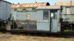 BR 322 Lokschuppenfest am 05. Juli 2009 im Eisenbahnmuseum W�rzburg. Neben einem Einblick in den Lokschuppen, Besichtigen aller Museumswagen und einer Echtdampf Spur G Anlage konnte man auch mit der V 100 1200 fahren, die vom Verein m�hevoll aufgearbeitet wurde und seit Januar 2009 wieder in W�rzburg ist. Diese K�f ist aber noch arm dran. Leider wei� ich nicht die Baureihe, ich habe das Foto einfach mal bei BR 322 eingereiht.
