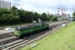2M62U Moscow circle fright Railway service Aug.8 2008