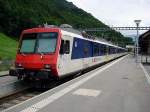 rbde-560-npz RBDe 560 kurz nach der Ankunft in Linthal, 05. Juli 2009