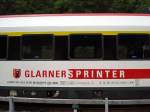 rbde-560-domino RBDe 560 Domino Glarner Sprinter At NPZ DO GLS, Detailaufnahme. Linthal, 05. Juli 2009
