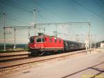 SBB Re 4/4 11302 - Palezieux - 21.08.1999  ...