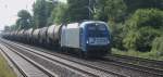 Auslandische Loks 1216 910 der LTE (�sterreiches Unternehmen)kurz vor dem S-Bahnhof Dedensen/G�mmer am 04.07.2009.
Am selben Abend fotografiert ich die Lok nochmal in Wunstorf von Bremen.