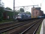 EVB Eisenbahnen und Verkehsbetriebe Elbe Weser GmbH ES 64 U2 030 der EVb in Hamburg-Harburg am 04.07.2009