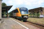642 414-6 am 06.07.09 im Bahnhof Spremberg  ...