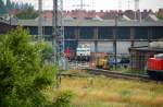 halle-saale Wem geh�rt diese V 60??? Sie steht schon seit l�ngerem im Railion-Werk Halle(S) abgestellt. Fotografiert am 04.07.09.