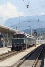br-1020 Sonderzug am 30.07.2008 in W�rgl.