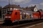 BR 146 mit Zugen 146 231  Rastatt  05.06.09