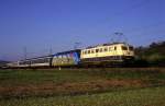 br-110-e-10 110 179 + 460 017  bei G�ppingen  22.10.95