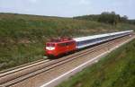 br-110-e-10 110 182  bei Vaihingen ( Enz )  27.05.91
