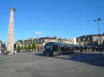 Bordeaux Strasenbahn Wagen 2306 mit dem Namen von Polanco (Spanien) an der Place de la Victoire, 6.Juni 2009. 