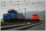 br-1020 1020 018 (BJ 1939) der Lienzer Eisenbahnfreunde empf�ngt am 6.6.2009 ihre deutsche Kollegin 1020 041 (BJ 1944) der MWB mit dem  SDG 90533 (Ersatzleistung f�r DG 54533), von Salzburg Gnigl kommend, in Spittal/Millst�ttersee