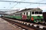 br-460 460 041-7/063 361-0/063 362-8/063 363-6/460 042-5 mit Os 7802 Ko�ice-Poprad Tatry auf Bahnhof Poprad Tatry am 2-8-2005. Bild und scan: Date Jan de Vries.
