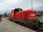 2068 010-4 am 23.08.2008 in W�rgl Hauptbahnhof.  ...