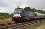 ES64 U2-002 MRCE Taurus am 07.07.2009 kurz vor �berquerung des ...