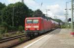 In den Bhf. Wannsee ...  Steve Baa� 08.07.2009