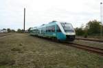 lint-41 Arriva Triebwagen AR19 am 19.10.2008 in Skjern. 
