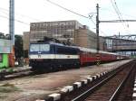 BR 362 362 009-3 mit R 609 Bratislava Hlavn� Stanice-Ko�ice auf Bahnhof Poprad Tatry am 1-8-2005. Bild und scan: Date Jan de Vries.