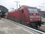 101 080 als Neue Werbelok f�r (Schmutz an den 101) ...