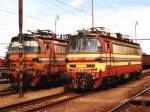 130 017-6 und 240 061-2 auf Bahnhof Dev�nska Nov� Ves ...