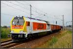Locon 401 unterwegs nach Rostock. Sie verl��t gerade die Ausweichstelle ...